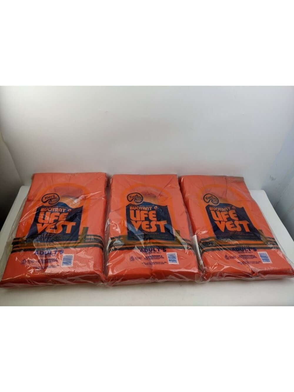 Kent Buoyant Adult  Life Vest Safety Type II Foam U.S Coast Guard Approved (3)